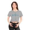 Believe John 3:16 Crop Tee Shirt
