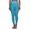 John 3:16 Teal & White High Waisted Yoga Leggings
