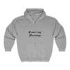 I start my mornings with Jesus Unisex Heavy Blend™ Full Zip Hooded Sweatshirt