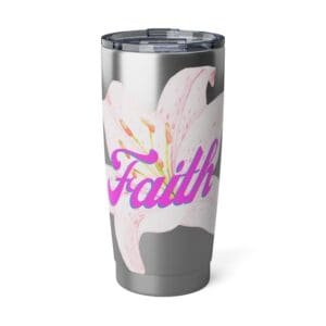 15953590943731821456_2048.jpeg Faith Flower Vagabond 20oz Stainless Steel Tumbler