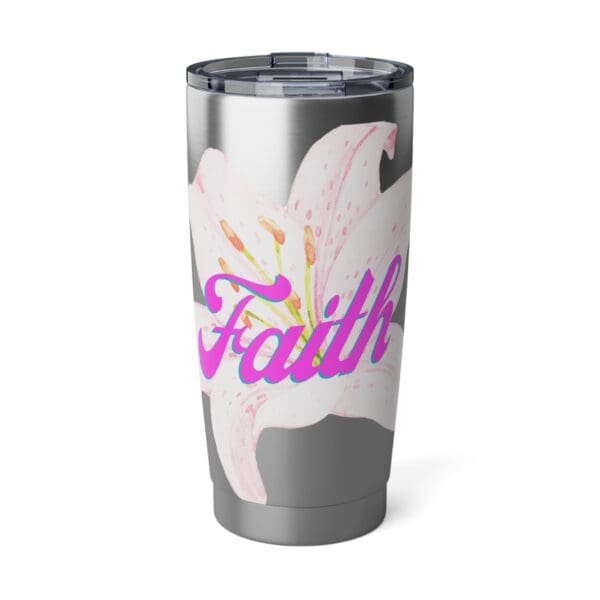 Faith Flower Vagabond 20oz Stainless Steel Tumbler