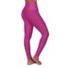 John 3:16 Plum & Silver High Waisted Yoga Leggings