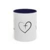 1st Jesus Then Coffee 11oz, C-handle Accent Coffee Mug