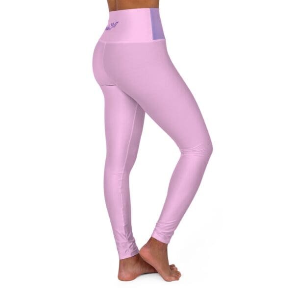 Jeremiah 29:11 Pink & Purple High Waisted Yoga Leggings