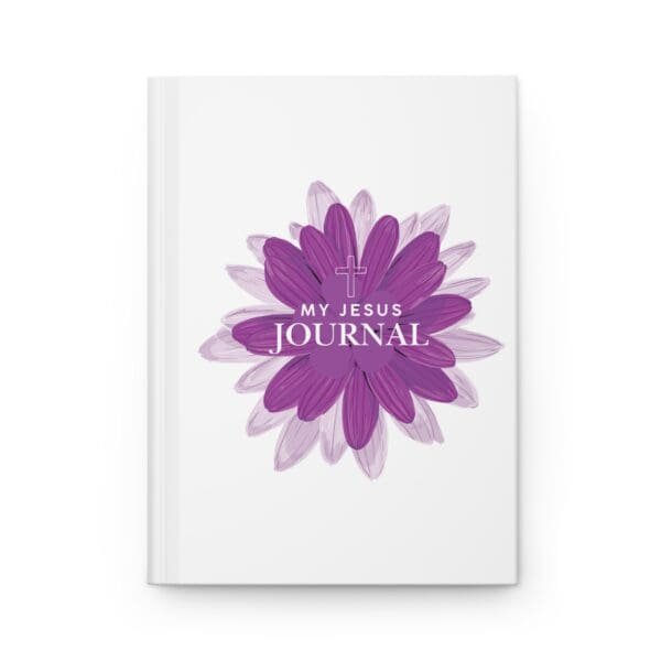 My Jesus Journal Matte Flower Hardcover Journal