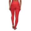 John 3:16 Red & Silver High Waisted Yoga Leggings