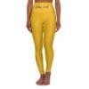 John 3:16 Yellow & Silver High Waisted Yoga Leggings