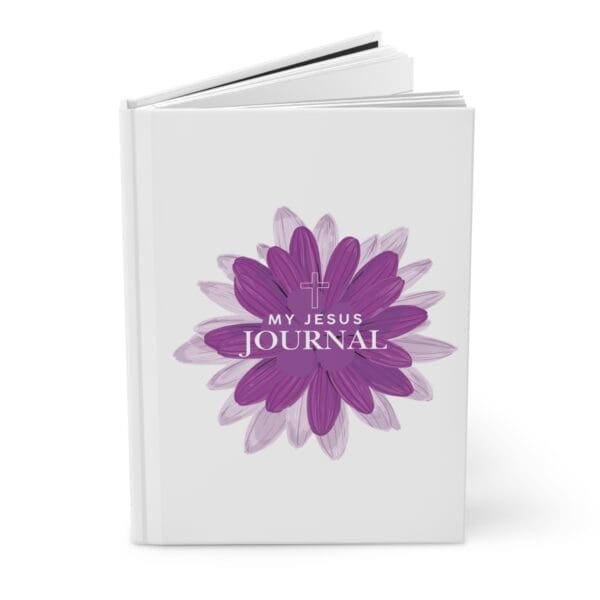 My Jesus Journal Matte Flower Hardcover Journal