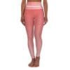 Phillipians 4:13 Red & Pink Gradient High Waisted Yoga Leggings