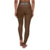 John 3:16 Brown & Baby Blue High Waisted Yoga Leggings