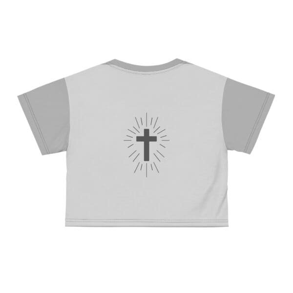 Believe John 3:16 Crop Tee Shirt
