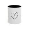 1st Jesus Then Coffee 11oz, C-handle Accent Coffee Mug